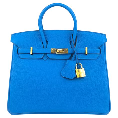 birkin bag blue|blue birkin bag price.